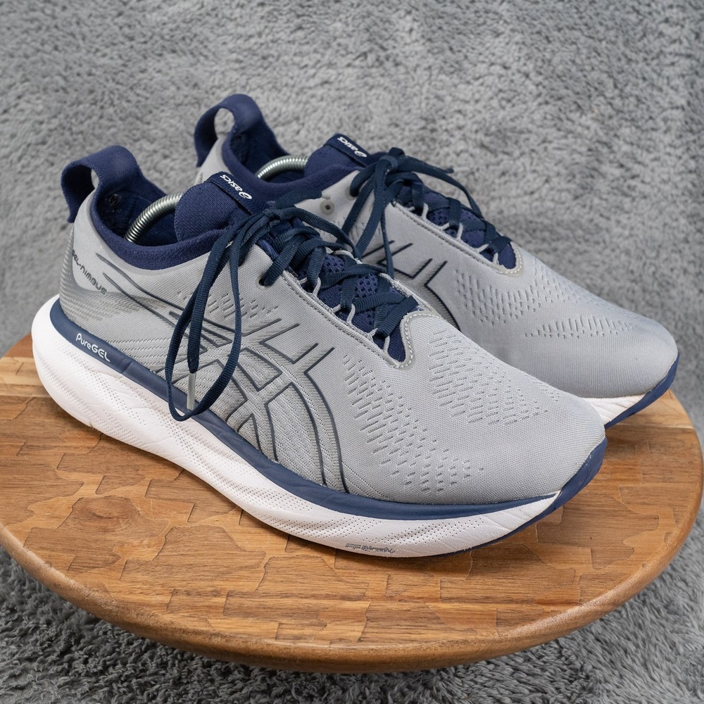 ASICS Gel Nimbus 25 Sheet Rock Indigo Blue 1011B547-021 Mens 11